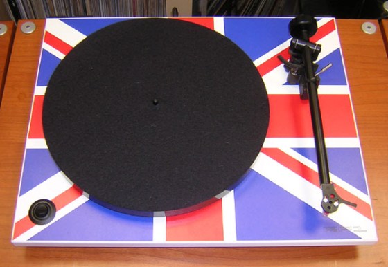 Rega RP1 Union Jack