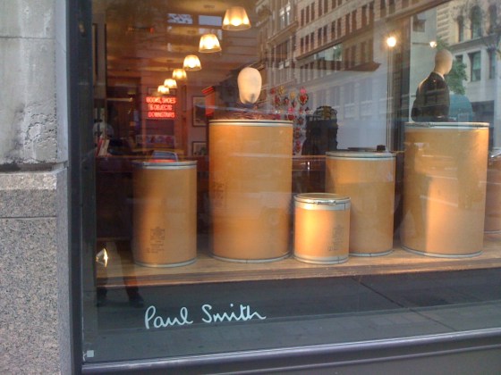 Exterior of Paul Smith shop on Lower Fifth Avenue, New York City