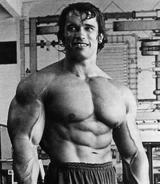 Arnold Schwarzenegger young